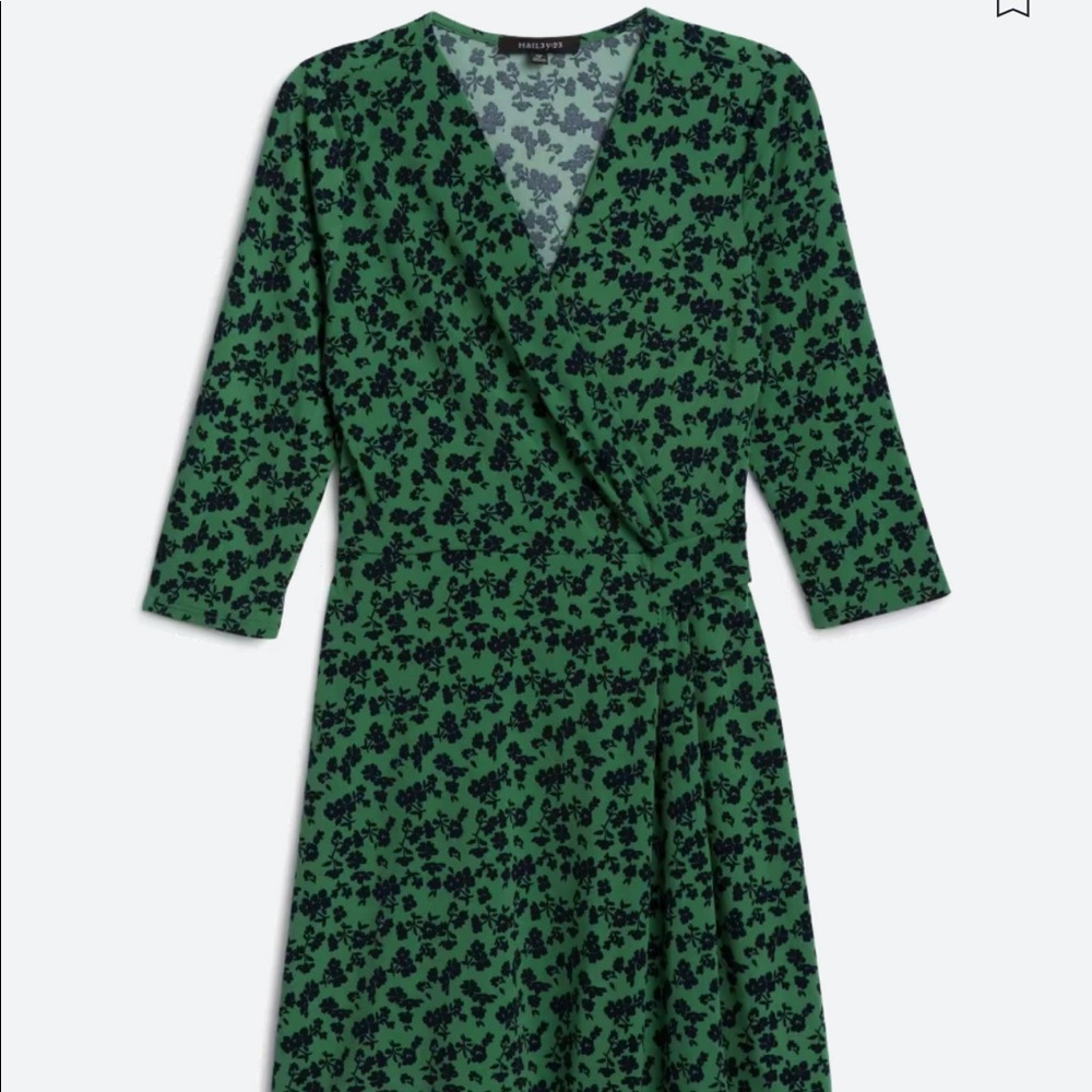 KAILEIGH
Meesha Faux Wrap Knit Dress